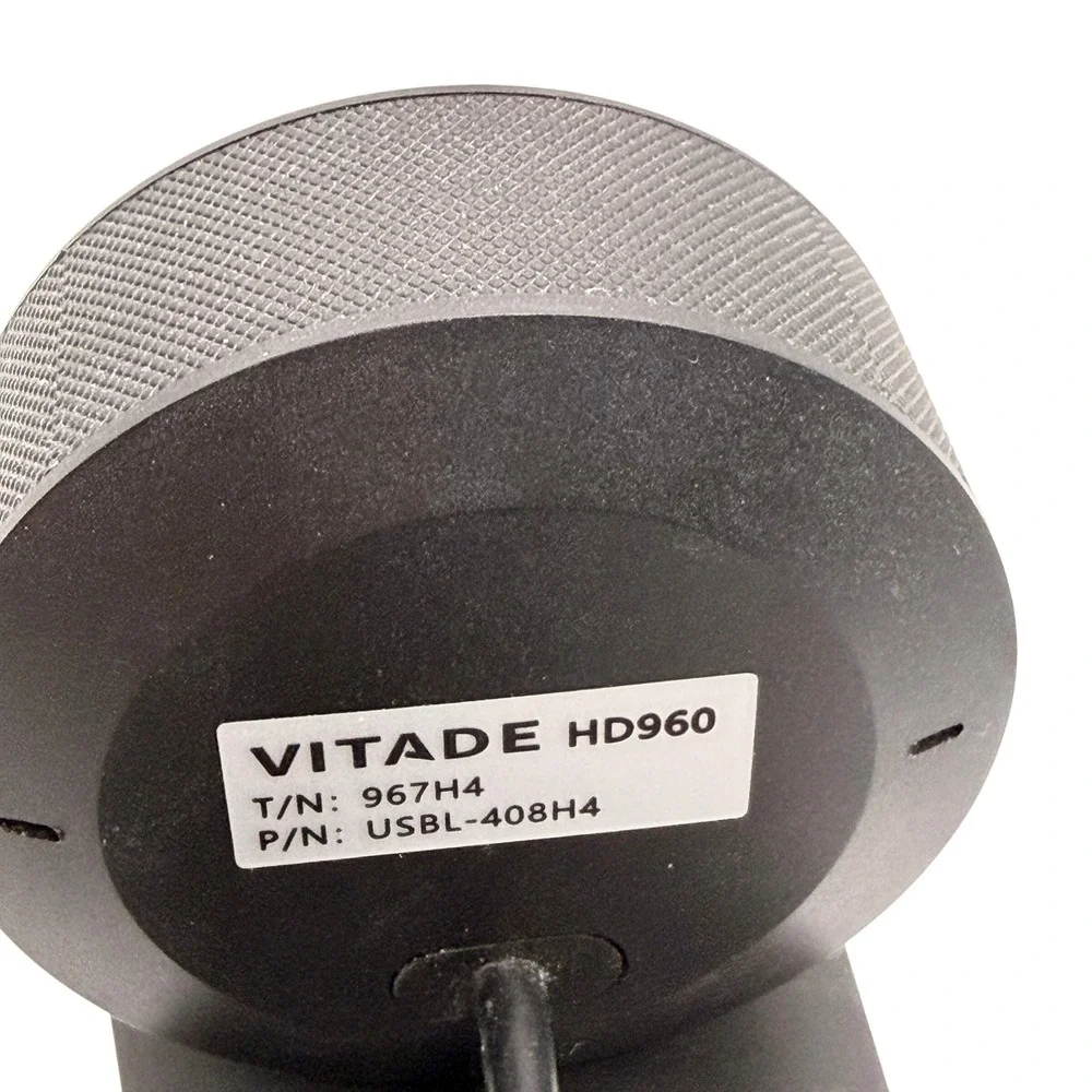 Vitade HD960 Webcam Black Ring Light Streaming Video Camera Tripod Mount